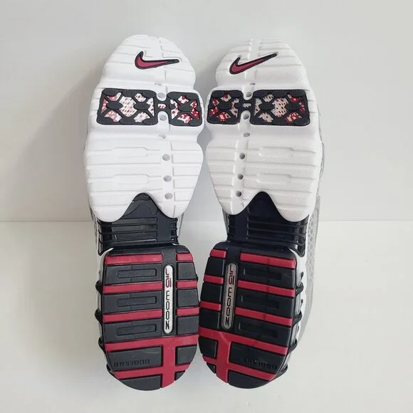 NEW Nike Air Zoom Spiridon Cage 2 Shoes CJ1288-001 Size 12.5 Gray Silver